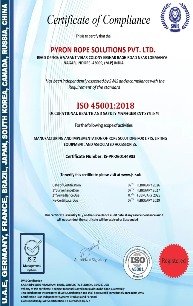iso 45001 2018 cert new
